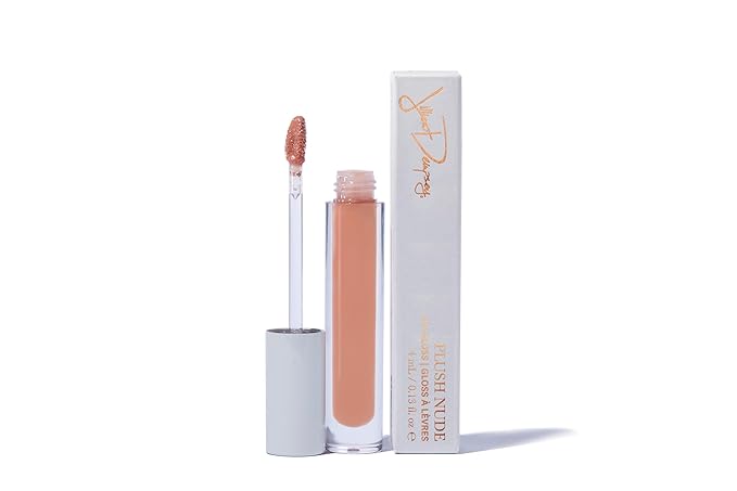 Jillian Dempsey Lip Gloss: Enhance, Hydraten & Smooth Lips with Firming & Plumping Benefits, Vegan, 12ml | Plush Nude