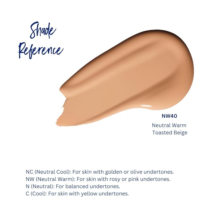 Best Bronze Bombshell Body Makeup - Tattoo Cover Up Makeup & Body Foundation Waterproof - Tattoo Concealer Waterproof for Scars, Varicose Veins Cover Up & Leg Foundation (NW40 Toasted Beige)