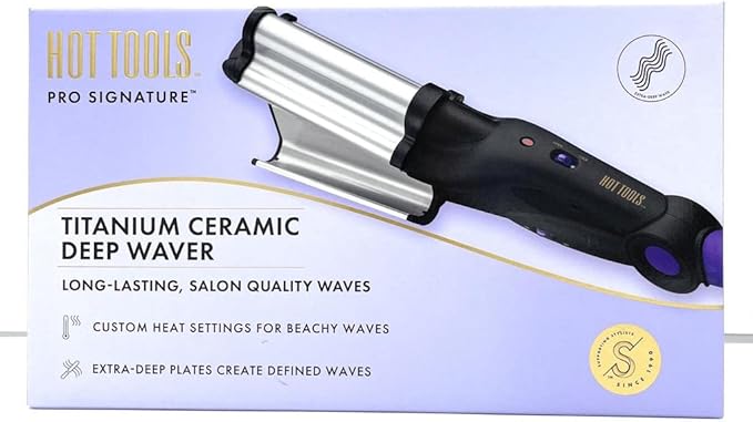hot Tools pro Signature Titanium Ceramic deep Waver