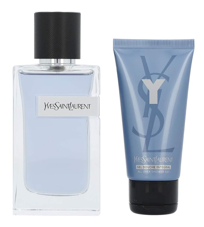 Yves Saint Laurent Ysl Y M 2 Pc Travel Set (3.4 Edt Spr + 1.7 All Over Sg) SET