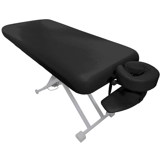 Electric Massage, Spa, and Treatment Table - Adjustable Height and Foot Control, ADA Compliant Treatment Table for Esthetician, Massage Therapists and Spa Professionals