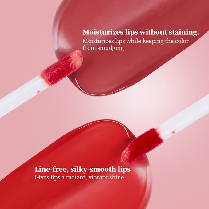 Matte Lip Stain Set, Long Lasting Waterproof Liquid Lipstick, Hydrating Non Sticky Velvet Lip Tint, Smudge-Proof Soft Matte Finish(02 PEACH BANG)