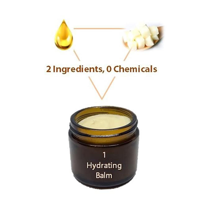 Vintage Tradition Beef Tallow Balm for Skin Care - Unscented, All Purpose Balm for Sensitive Skin Heals and Hydrates with Olive Oil + Tallow from Grass-Fed Cows - Beef Tallow for Skin, 2 fl. oz.