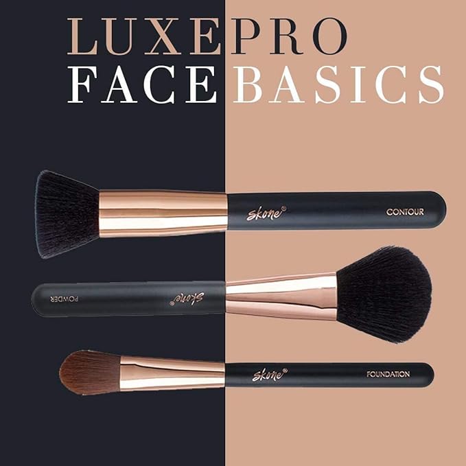 Skone Contour Brush - Easily Achieve Professional Flawless Sculptured And Defined Results Top Makeup Artists' Are Raving About Skone's Quality Brushes