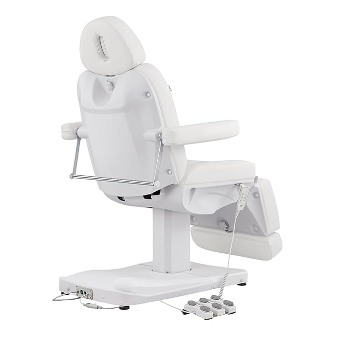 Dir Full Electrical Medical Aesthetic Chair Facial Beauty Bed Podiatry Doctors Office Chair with 3 Motors Ink