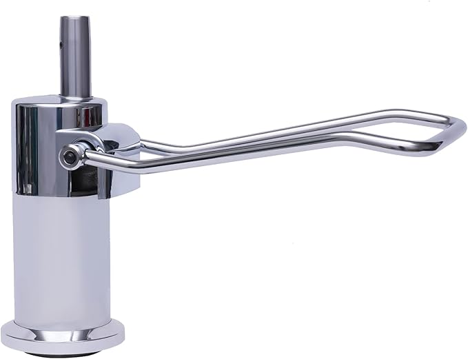 DYNAMI Hydraulic Pump Barber Pump 6 Bolt,Adjustable Height 3.3in Load 441Lbs Barber Chair Hydraulic Pump,for Styling Chair,Salon Chair,Tattoo Chair,Stylist Barber Chair,No Base(6 Screw Pump)