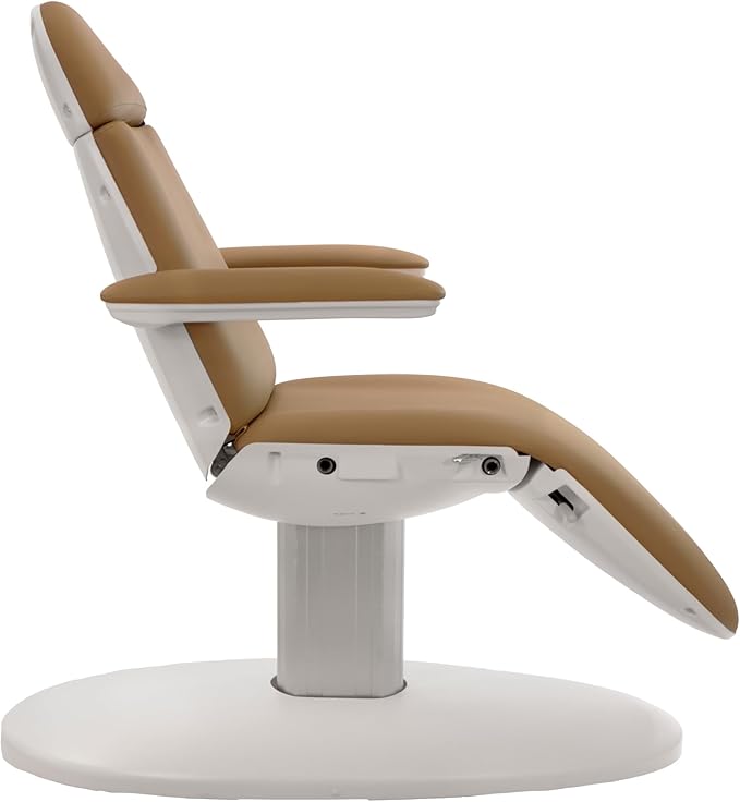 SKINACT Venus Camel Orange Electric Medical Spa Treatment Table/Chair with Free Hand Remote Control
