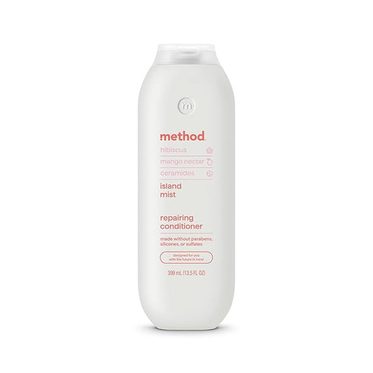 Method Repairing Conditioner, Island Mist, Hibiscus + Mango Nectar + Passion Fruit notes, 13.5oz