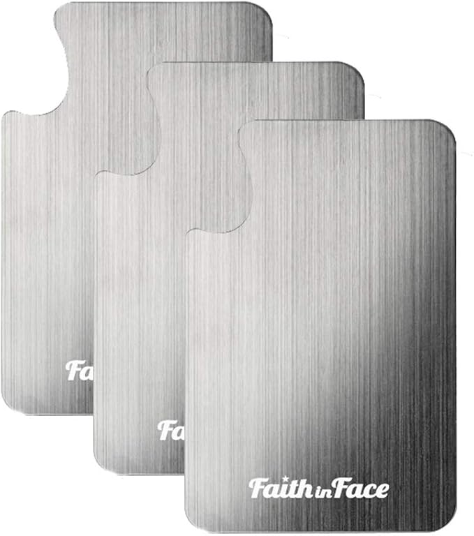 Makeup Metal Palette 3pcs - Stainless Steel Mixing