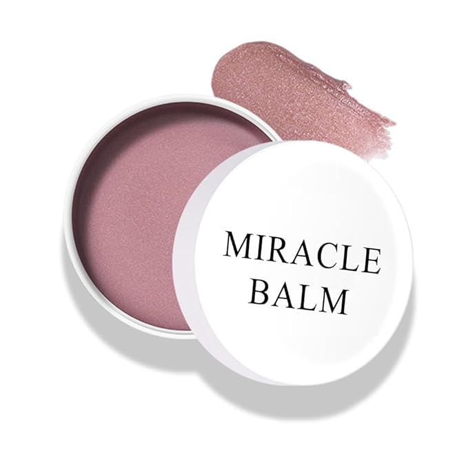 Multi Glow Balm - Hydrating, Lightweight, and Blendable Creamy Blush for Cheeks, Lips, and Eyes, Radiant Skin Finish (#1 Natural, 1Pc)