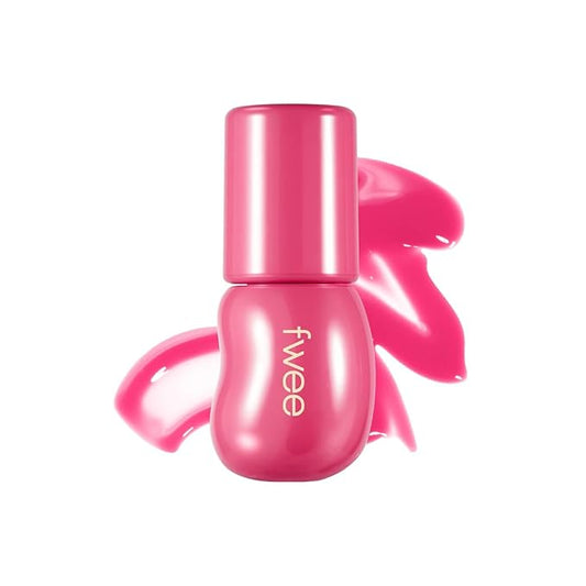 fwee 3D Voluming Gloss 70% (Rich) | Candy 70% l High Shine, Non-Sticky Lip Gloss for Makeup | Long-Lasting, Moisturizing Gel Formula | 30%, 70% Pigment Options | 5.3g