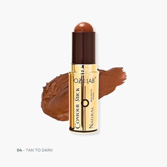 Beauty Shape of You Contour Stick – Multi-Use Creamy Formula for Contouring and Eyeshadow – Available in 4 Shades (04 - Tan To Dark, 8G / O.28 FL.OZ（pack of 1）)