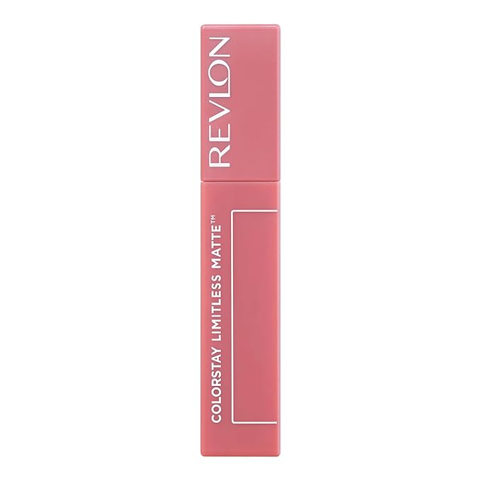 Revlon ColorStay Limitless Matte Liquid Lipstick, Vegan Formula, No-Budge, Longwear Lip Color, Long Lasting, Lightweight/Comfortable, Waterproof, 005 Strut, 0.17 fl oz