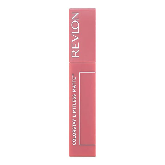 Revlon ColorStay Limitless Matte Liquid Lipstick, Vegan Formula, No-Budge, Longwear Lip Color, Long Lasting, Lightweight/Comfortable, Waterproof, 005 Strut, 0.17 fl oz