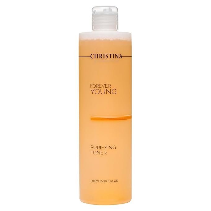 Christina Forever Young Balanced pH Toner for Face | Witch Hazel Facial Toner | Skin Purification and Refreshing Toning | Gentle Hydration and Effective Formula 300ml