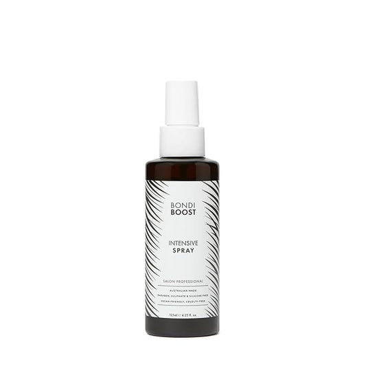 BONDIBOOST Intensive Thickening Spray [4.23 fl oz], Daily Leave In Hair Treatment to Reduce Hair Loss, Lightweight Mist for Thinning Hair + Density for Men & Women, Rosemary & Tea Tree Formula