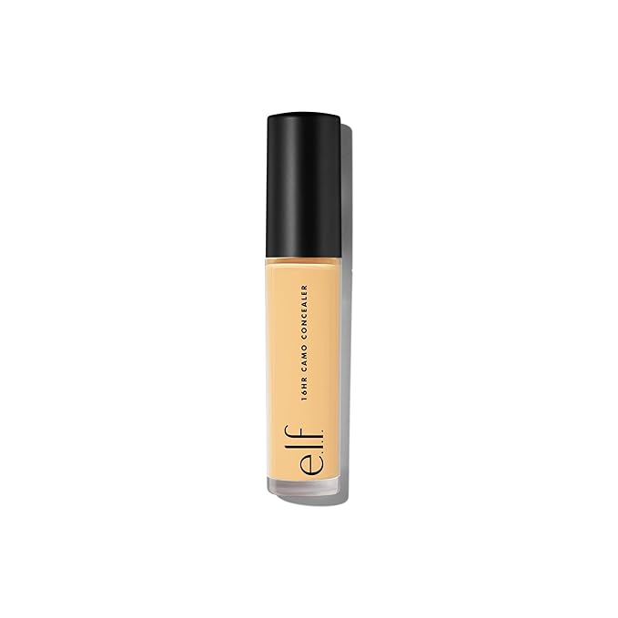 e.l.f. 16HR Camo Concealer, Full-Coverage, Highly-Pigmented Face Concealer With A Matte Finish, Crease-proof, Vegan & Cruelty-Free, Tan Sand