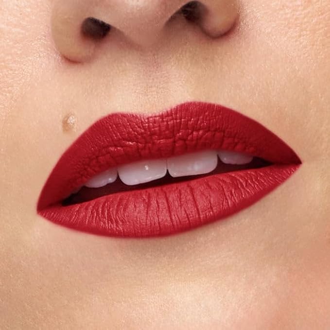 OFIR Velvet Bond Liquid Matte Lipstick | Matte Liquid Lipstick for Bold, Full Coverage Color | Hydrating Pigments Offer All-Day Comfort | Vegan Formula | Cherry - Classic Red Shade | 0.12 fl oz