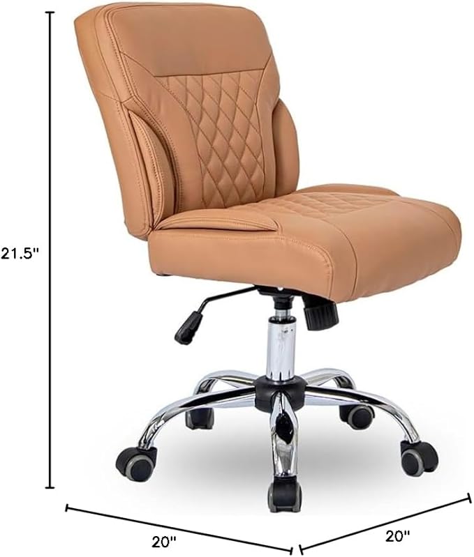 T-Spa Manicure Chair Eco-2 for Professional Beauty Salon Nail Shop Spa (Mocha, Technician Chair)
