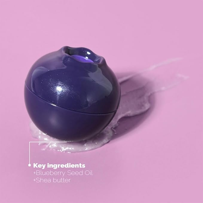 PS.PRETTYSKIN Moisturizing Korean Vegan Lip Balm (Blueberry)