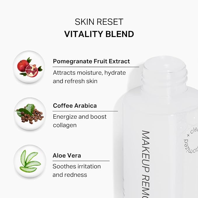 Y'OUR Soothing Micellar Cleansing Water | Removes Waterproof Makeup for Face, Eyes & Lips | Hydrating, Oil Control & Non-Irritating for Sensitive Skin | with Aloe Vera & Fruit Extracts