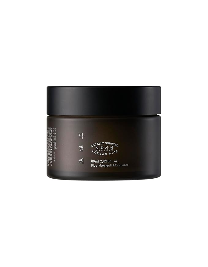Rice Makgeolli Moisturizer | Made with Domestically Sourced Korean Rice | 60 ml (2.02 Fl Oz) | Korean Skin Care