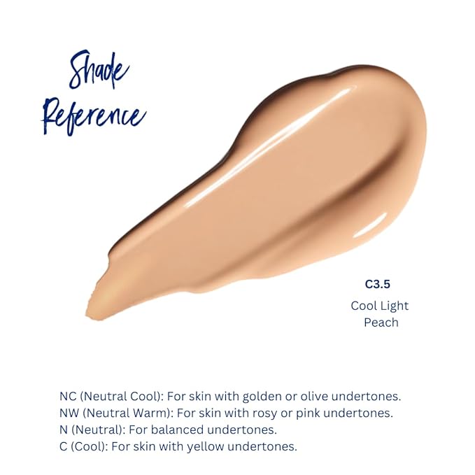 Best Bronze Bombshell Body Makeup - Tattoo Cover Up Makeup & Body Foundation Waterproof - Tattoo Concealer Waterproof for Scars, Varicose Veins Cover Up & Leg Foundation (C3.5 Light Peach)