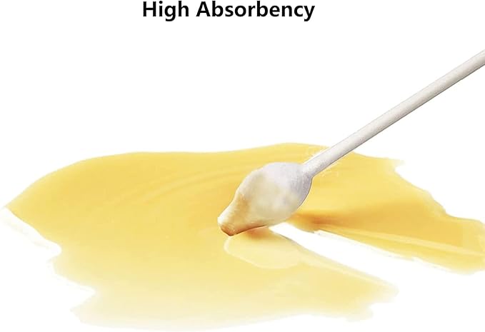 2 Packs 160pcs Safety Cotton Swabs with Large Tip, Baby Cotton Buds