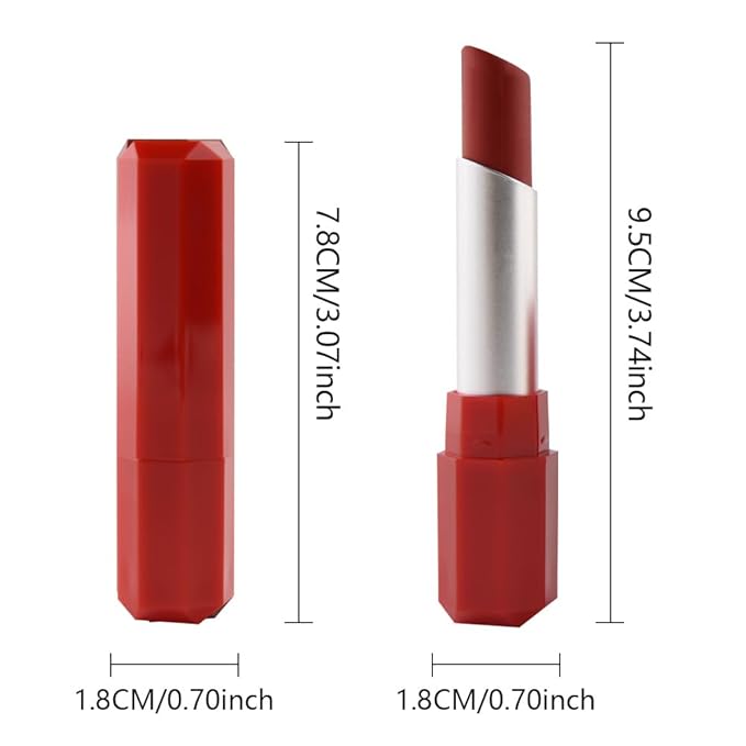 Pale Orange Matte Lipstick - Lip Crayon & Face Paint Stick for Women, Smooth Pigmented Everyday Wear, Younger-Looking Lip Makeup, Labial con color para uso diario 05