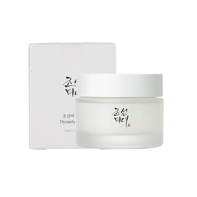 Beauty of Joseon Green Plum Refreshing Cleanser Gel with Dynasty Cream Hydrating Face Moisturizer for Dry