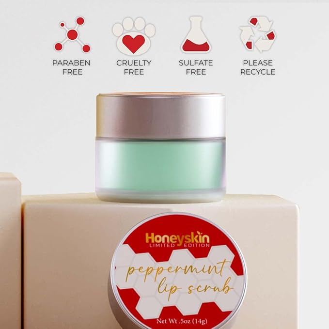 Lip Exfoliator Scrub and Lip Treatment Lips