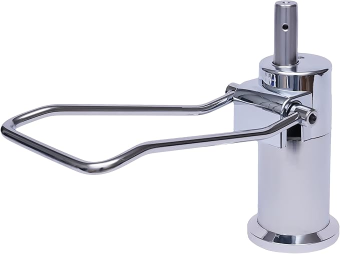 DYNAMI Hydraulic Pump Barber Pump 6 Bolt,Adjustable Height 3.3in Load 441Lbs Barber Chair Hydraulic Pump,for Styling Chair,Salon Chair,Tattoo Chair,Stylist Barber Chair,No Base(6 Screw Pump)