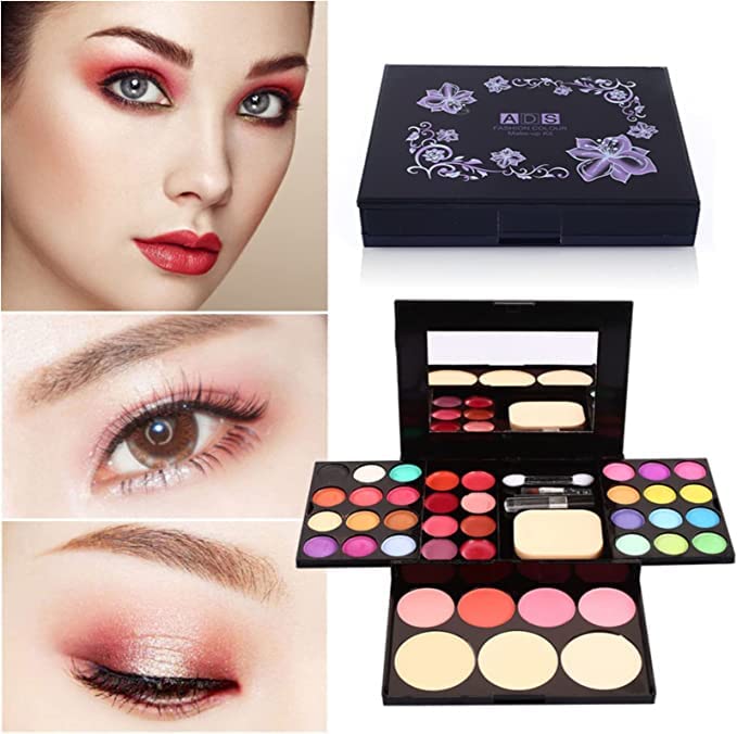 Eyeshadow Makeup Set,39 Colors Combination with Eyeshadows &