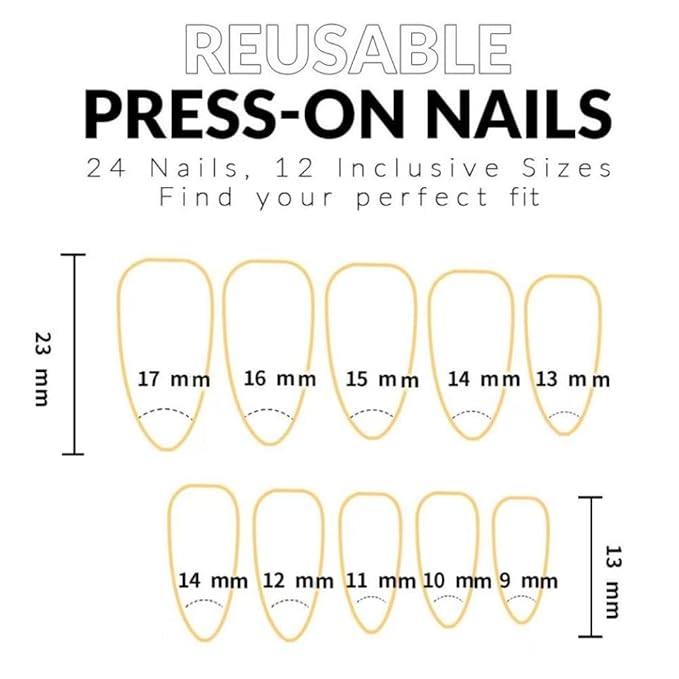 Flower Press on Nails Red French Tip Fake Nails Short Almond False Nails with Design Nude Glue on Nails Glossy Artificial Acrylic Full Cover Floral Stick on Nails for Women Manicure 24Pcs