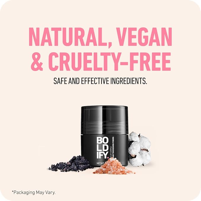 Boldify Hair Fibers Color Sample Kit - Fill In Thinning and Fine Hair for an Instantly Fuller, Thicker Look - 14 Shades for Women & Men - Reds