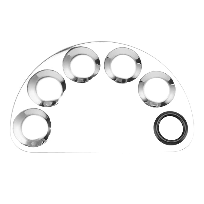 4 Pack Metal Makeup Palette, Makeup Mixing Palette