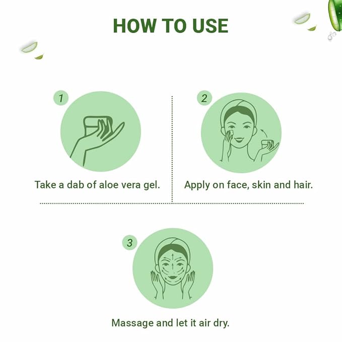 INDUS VALLEY Non-Toxic Aloe Vera Gel for Acne, Scars, Glowing & Radiant Skin Treatment (400 ml)