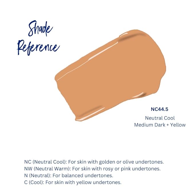 Best Bronze Bombshell Body Makeup - Tattoo Cover Up Makeup & Body Foundation Waterproof - Tattoo Concealer Waterproof for Scars, Varicose Veins Cover Up & Leg Foundation (NC44.5 Fairest Glow)