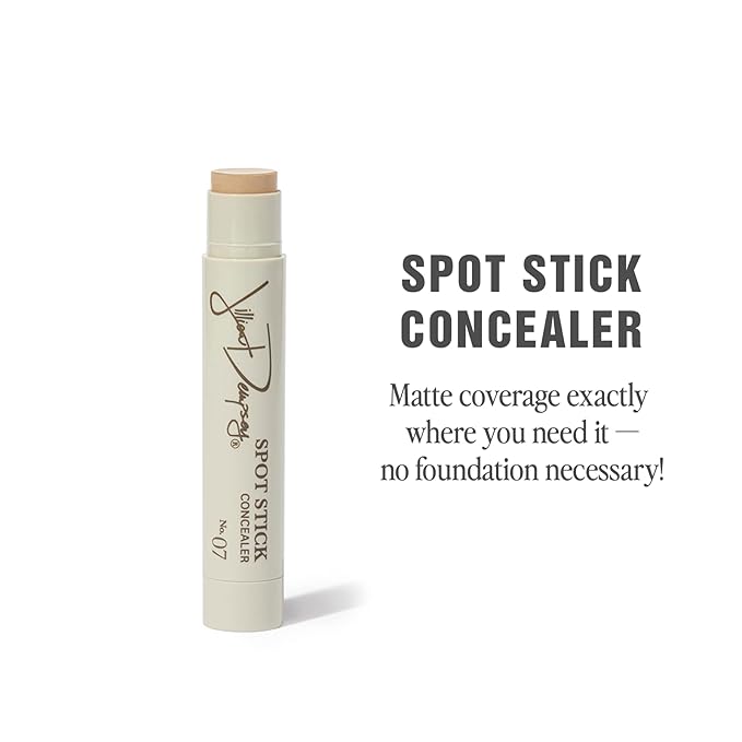 Jillian Dempsey Spot Stick Concealer | Easy Blending Matte Concealer for Blemishes & Uneven Skin Tones | Shade No. 07: Medium Beige with Neutral Undertones