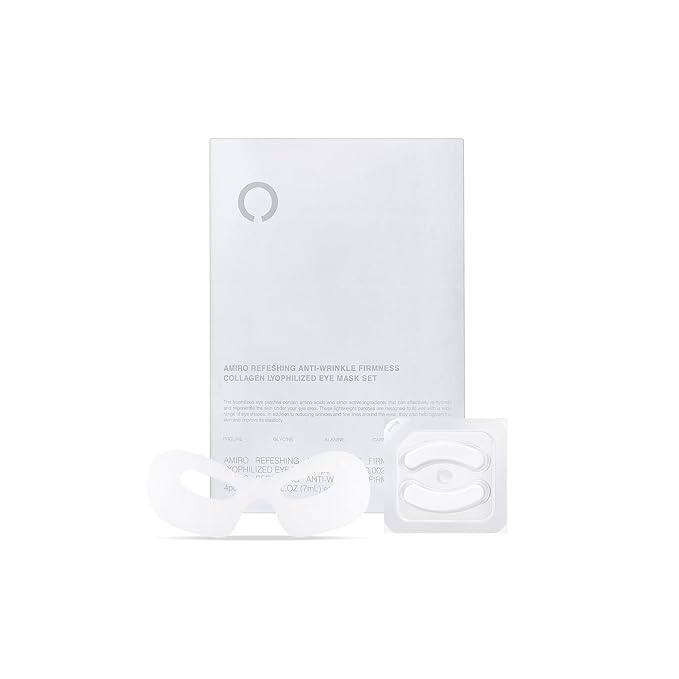 AMIRO Eye Mask, V-Face Mask & 70ml Preparation Gel Set for R3 Turbo Facial Device - Complete Kit for Eye Rejuvenation & Facial Lifting