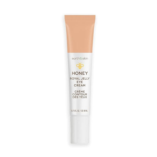 Earth To Skin Honey Royal Jelly Eye Cream – Calming & Hydrating Eye Treatment with Glycerin – 0.75 fl oz