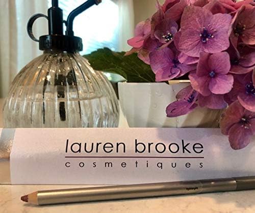Lauren Brooke Cosmetiques All Natural Lip Liner Pencils, Organic Makeup (Hydrangea)