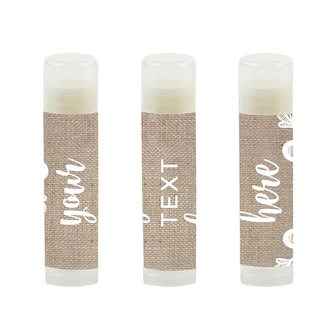 Andaz Press Personalized Lip Balm Party Lace,