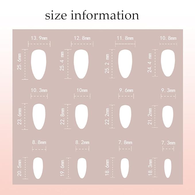 3D Handmade Press on Nails with Charms Almond Fake Nails 3D Butterfly Nail Art Charms False Nails Flower Pearl Rhinestones Crystal Acrylic Nail Reusable Glossy Glue on Nails for Women,24Pcs