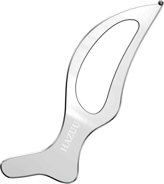 Stainless Steel Guasha Scraping Massage Tool for Soft Tissue Therapy, Ideal for Back, Legs, Arms, Neck, Shoulder Relief (Bird Shape)