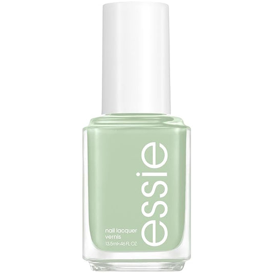 Essie Salon-Quality Nail Polish, 8-Free Vegan, Muted Green, Turquoise And Caicos, 0.46 fl oz