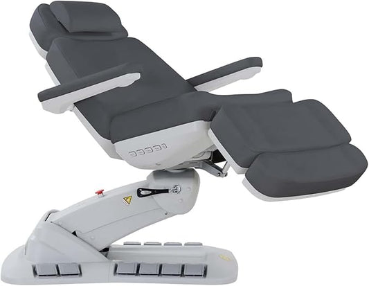 Massage Tools - Professional Spa and Facial Chair with 240° Rotation, LED Lighting, Memory Settings, and Adjustable Headrest - Premium Service Bed and Spa Chair for Salon and Facials - Black