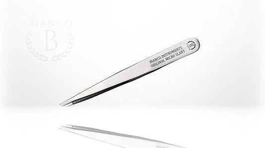 Bianco Instruments EL-199 Original Micro Slant Tweezer Stainless Steel Made in the USA