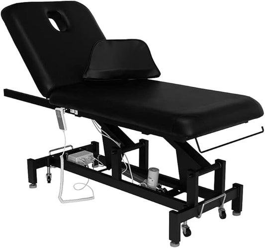 SKINACT Bliss Electric Spa Facial Treatment Table for Medical spa (Black)