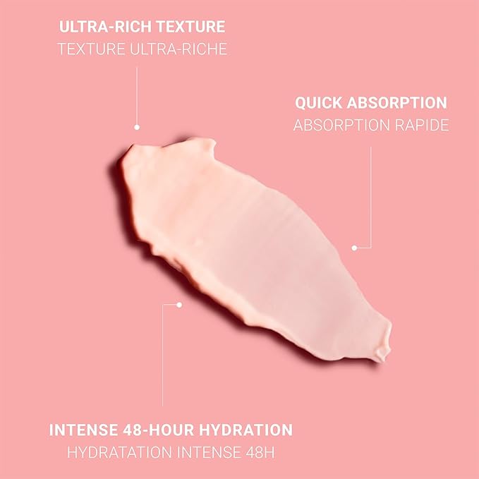 Panier des Sens - Ultra Rich Face Cream - with Hyaluronic Acid + Peony Extract - Moisturizing and Radiance - Skin Care for Women Made in France - Facial Moisturizer 99% Natural Ingredients – 1.7 floz